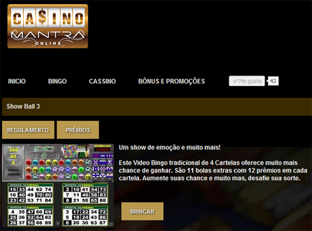 sho wball 3 casino mantra